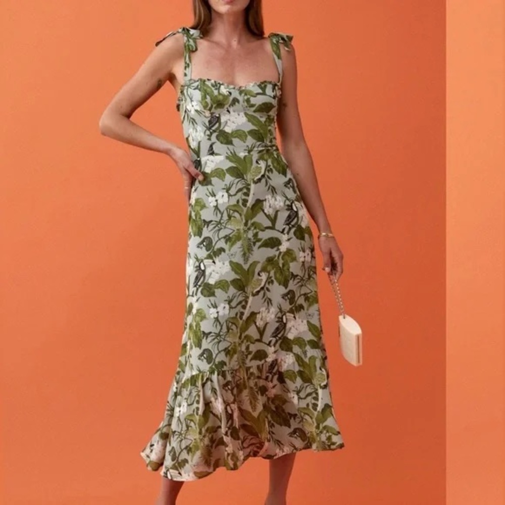 NWOT Reformation Nikita Dress in Tropical